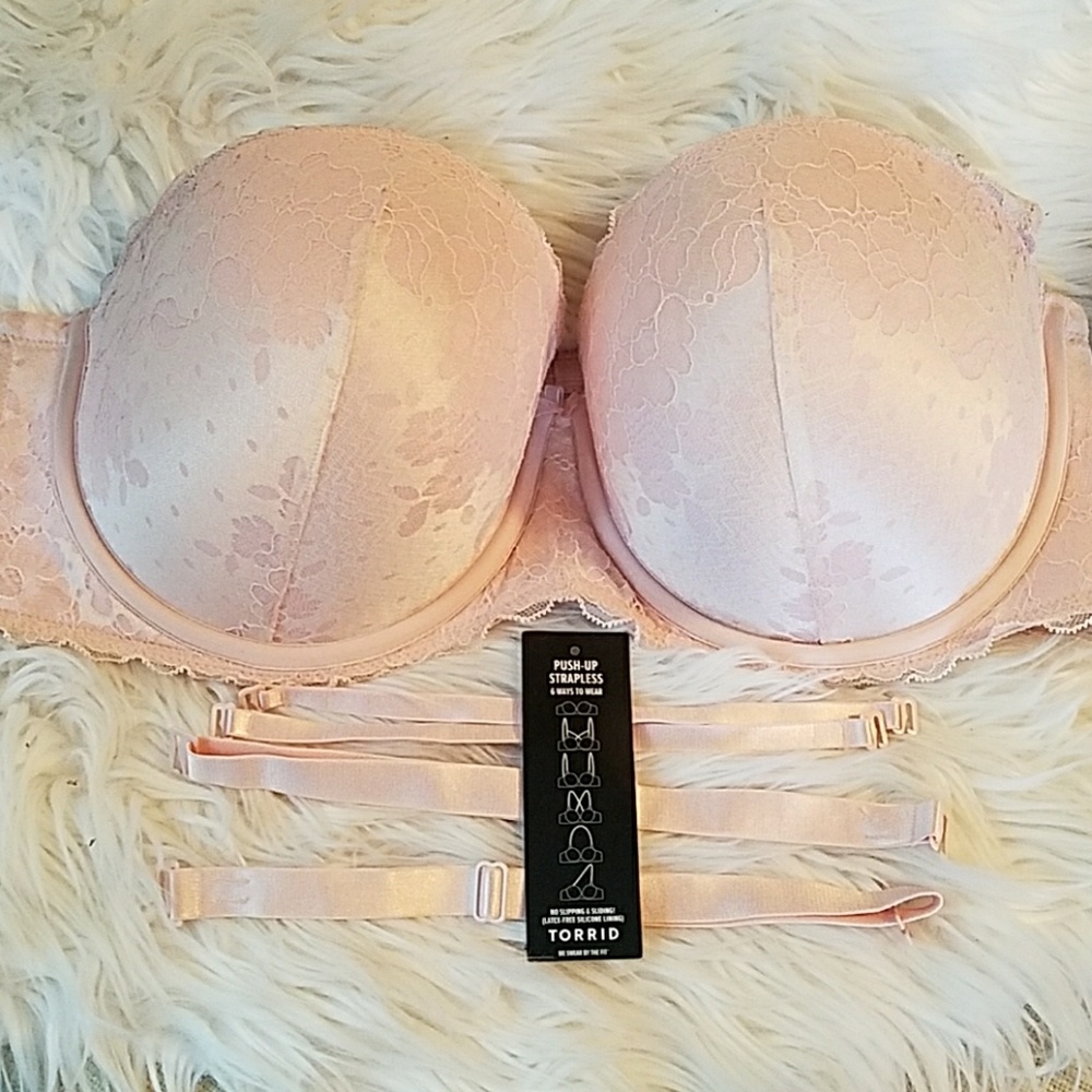 Blush multistrap padded torrid bra 42DD